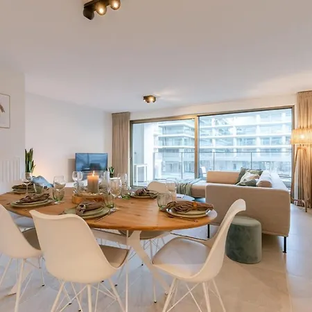 Apartment Huswell - Bright In Sky Garden With Terrace Ostend