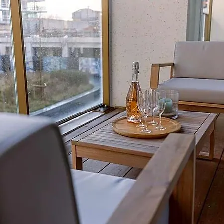 Tatil Evi Huswell - Bright In Sky Garden With Terrace Oostende