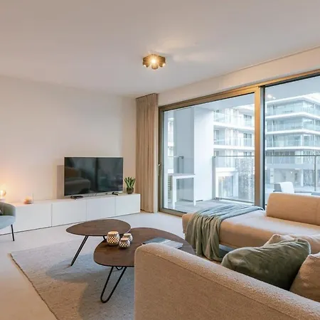 Huswell - Bright In Sky Garden With Terrace 오스텐드