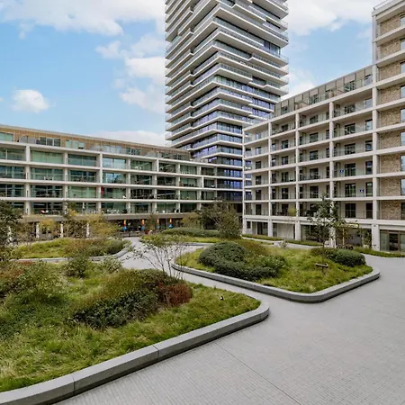 펜션 Huswell - Bright In Sky Garden With Terrace 오스텐드